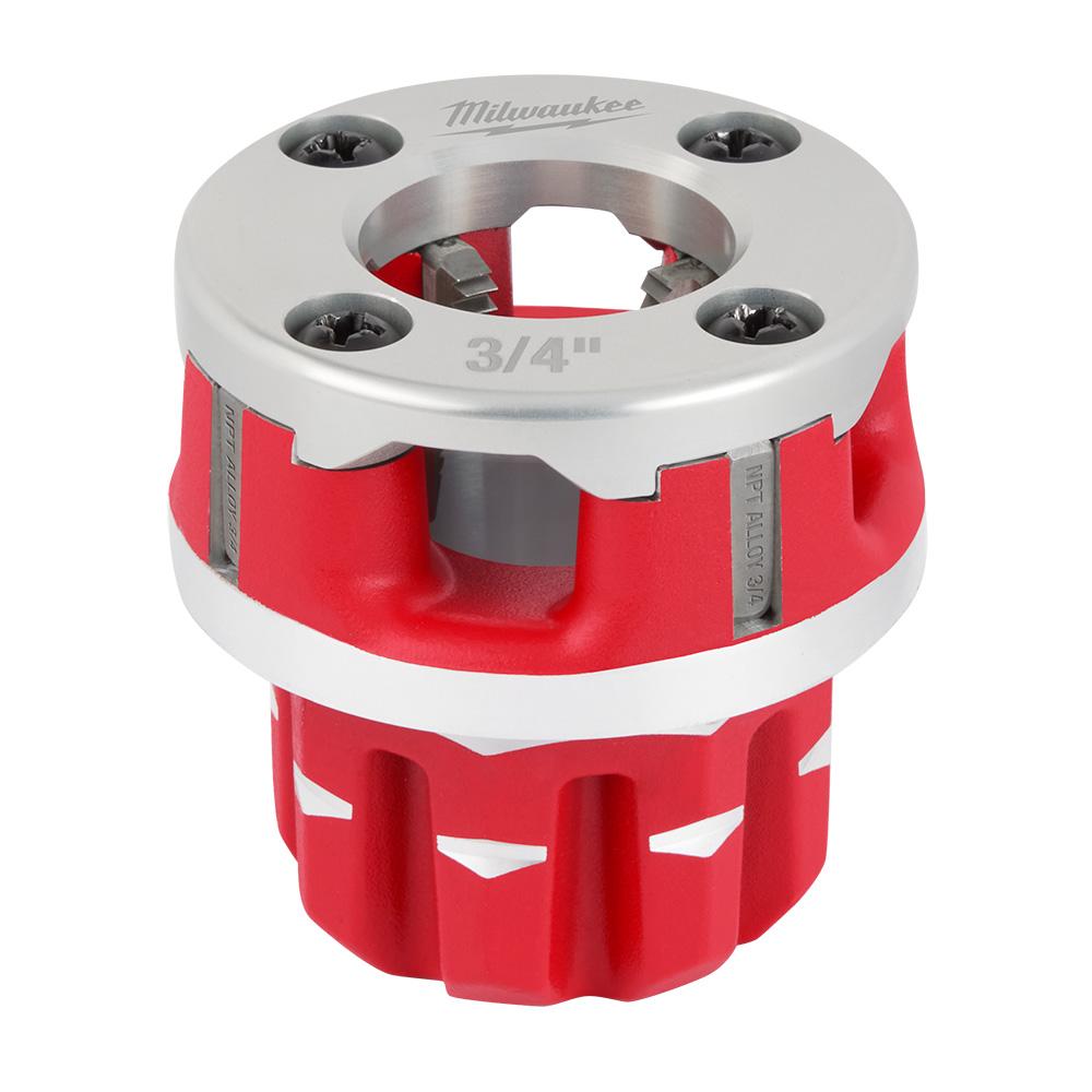 Compact 3/4&#34; ALLOY NPT Portable Pipe Threading Forged Aluminum Die Head