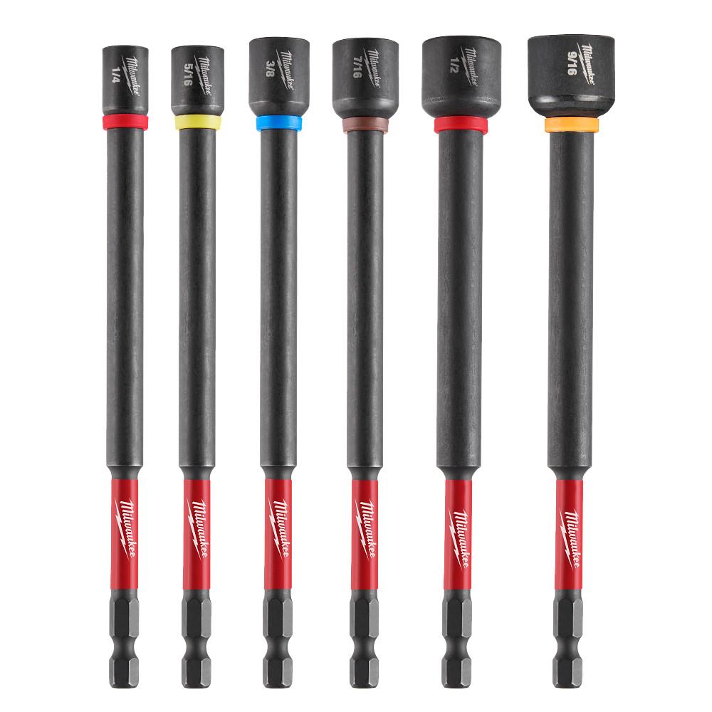 6PC 6&#34; Nut Driver Set