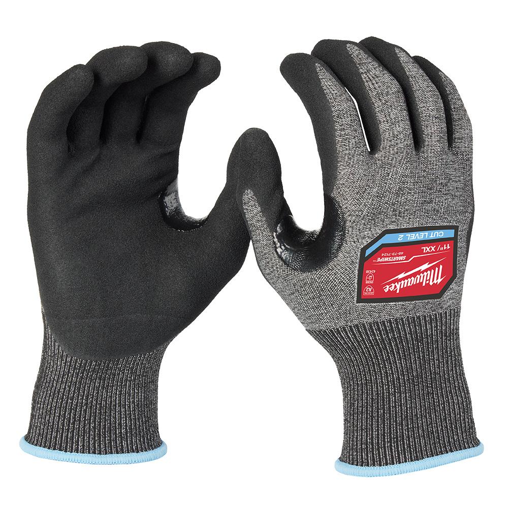 Cut Level 2 High-Dexterity Nitrile Dipped Gloves - XXL