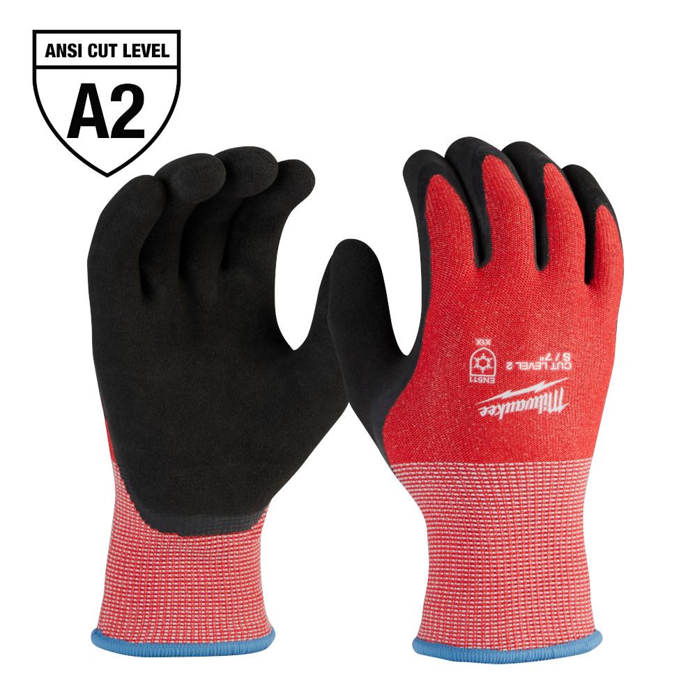 12-Pack Cut Level 2 Winter Dipped Gloves - S
