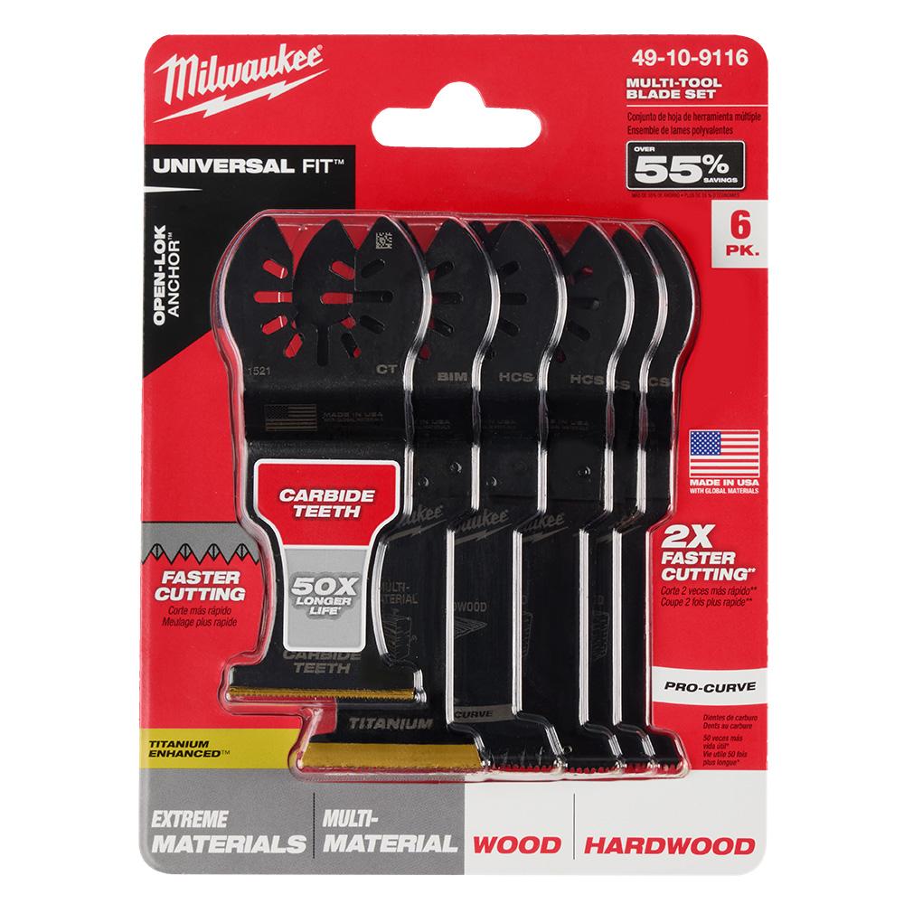 Milwaukee OPEN-LOK 6PC ASSORTMENT