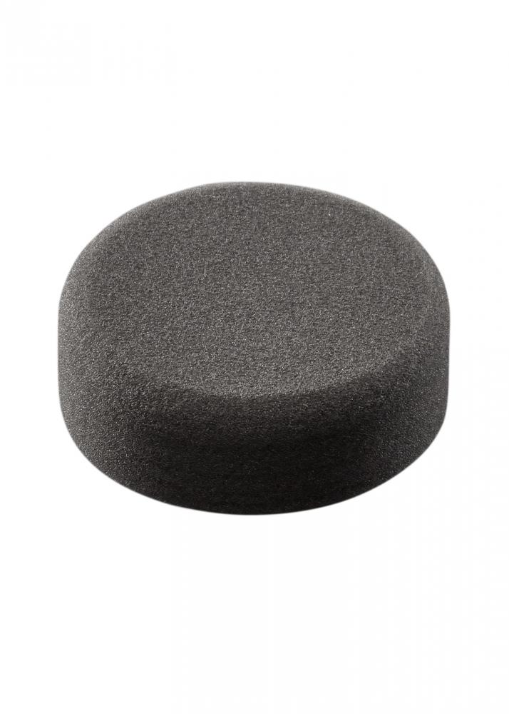 3 in. Black Foam Finishing Pad 5PC