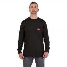 Milwaukee 606B-M - GRIDIRON™ Pocket T-Shirt - Long Sleeve Black M