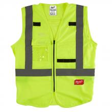 Milwaukee 48-73-5024 - Class 2 High Visibility Yellow Safety Vest - 4XL/5XL