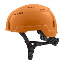 Milwaukee 48-73-1312 - Orange Vented Safety Helmet (USA) - Type 2, Class C