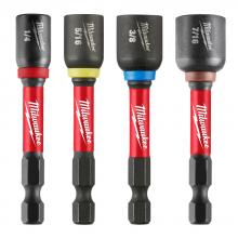 Milwaukee 49-66-4566 - SHOCKWAVE Impact Duty™  2-9/16” Magnetic Nut Driver Set 4PC