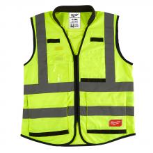 Milwaukee 48-73-5042 - High Visibility Yellow Performance Safety Vest - L/XL