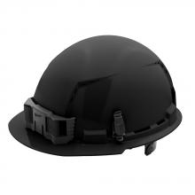 Milwaukee 48-73-1230 - Black Front Brim Vented Hard Hat w/6pt Ratcheting Suspension - Type 1, Class C