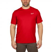 Milwaukee 414R-2X - WORKSKIN™ Lightweight Performance Shirt - Short Sleeve - Red 2X