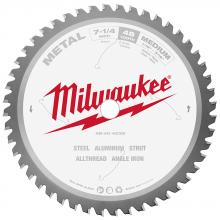 Milwaukee 48-40-4235 - 7-1/4 in. 48T Ferrous Metal Blade