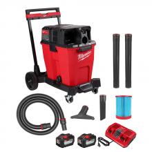 Milwaukee 0930-22HD - M18 FUEL™ 12 Gallon Dual-Battery Wet/Dry Vacuum Kit