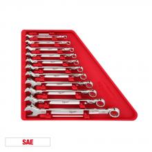 Milwaukee 48-22-9411 - 11pc SAE Combination Wrench Set