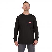 Milwaukee 606B-3X - GRIDIRON™ Pocket T-Shirt - Long Sleeve Black 3X