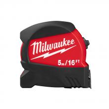 Milwaukee 48-22-0417 - 5M/16Ft Compact Wide Blade Tape Measure