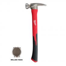 Milwaukee 48-22-9320 - 21oz Milled Face Poly/Fiberglass Handle Hammer