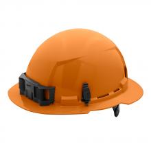 Milwaukee 48-73-1133 - Orange Full Brim Hard Hat w/6pt Ratcheting Suspension - Type 1, Class E