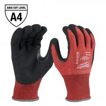 Milwaukee 48-22-8945B - 12 Pair Cut Level 4 Nitrile Dipped Gloves - S