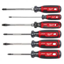 Milwaukee MT200-6 - 6PC Cushion Grip Screwdriver Kit (USA)