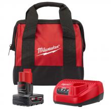 Milwaukee 48-59-2440B - M12™ REDLITHIUM™ XC4.0 Starter Kit
