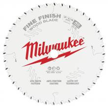 Milwaukee 48-40-0726 - 7-1/4 in. 40T Fine Finish Circular Saw Blade