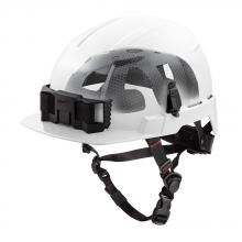 Milwaukee 48-73-1365 - BOLT™ White Front Brim Safety Helmet with IMPACT ARMOR™ Liner (USA) - Type 2, Class E