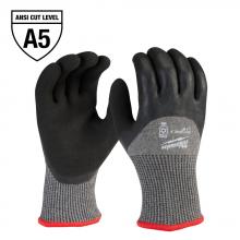 Milwaukee 48-73-7952B - 12-Pack Cut Level 5 Winter Dipped Gloves - L