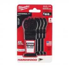 Milwaukee 49-25-1134 - 1-3/8" JAPANESE TOOTH 3PK + 1 FREE