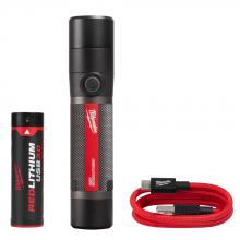 Milwaukee 2160-21 - USB Rechargeable 800L Compact Flashlight