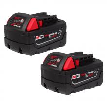 Milwaukee 48-11-1852R - M18™ REDLITHIUM™  XC5.0 Resistant Battery Two Pack