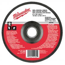 Milwaukee 49-94-6360 - 6 in. x 1/8 in. x 5/8-11 in. Grinding Wheel (Type 27)