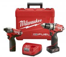 Milwaukee 2597-82 - M12 FUEL™ Hammer Drill/Impact Kit-Reconditioned