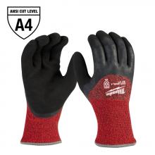 Milwaukee 48-73-7940B - 12-Pack Cut Level 4 Winter Dipped Gloves - S