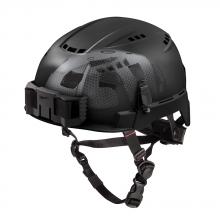 Milwaukee 48-73-1360 - BOLT™ Black Vented Safety Helmet with IMPACT ARMOR™ Liner (USA) - Type 2, Class C