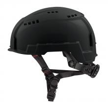 Milwaukee 48-73-1310 - Black Vented Safety Helmet (USA) - Type 2, Class C
