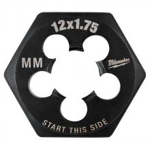 Milwaukee 49-57-5358 - M12-1.75 mm 1-Inch Hex Threading Die