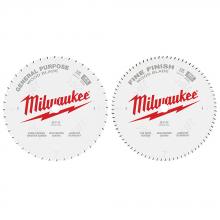 Milwaukee 48-40-1232 - 12 in. 2 Pack Circular Saw Blade