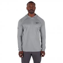 Milwaukee M550G-M - WORKSKIN™ Hooded Sun Shirt - GRAY M