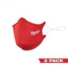 Milwaukee 48-73-4228 - 3PK Red 2-Layer Face Mask
