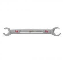 Milwaukee 45-96-8300 - 1/4" X 5/16" Double End Flare Nut Wrench