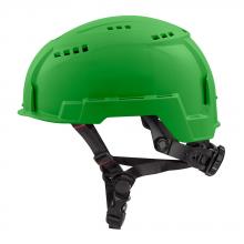 Milwaukee 48-73-1306 - Green Vented Safety Helmet (USA) - Type 2, Class C