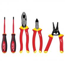 Milwaukee 48-22-2215 - 5 PC 1000V Insulated Hand Tool Set