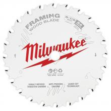 Milwaukee 48-40-0626 - 6-1/2” 24T Framing Circular Saw Blade 2PK