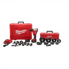 Milwaukee 2676-23 - M18™ FORCE LOGIC™ 10-Ton Knockout Tool 1/2 in. to 4 in. Kit