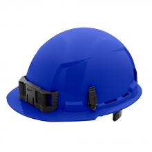 Milwaukee 48-73-1124 - Blue Front Brim Hard Hat w/6pt Ratcheting Suspension - Type 1, Class E