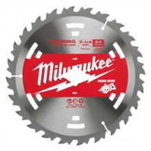 Milwaukee 48-40-1713 - 7-1/4" 24T Construction Worm Drive Framing Contractor Pack (25PK)