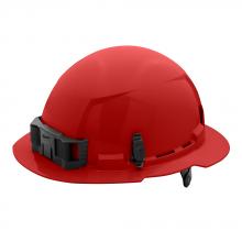 Milwaukee 48-73-1129 - Red Full Brim Hard Hat w/6pt Ratcheting Suspension - Type 1, Class E