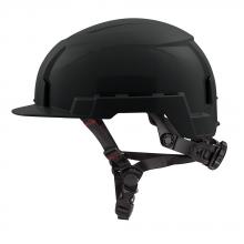 Milwaukee 48-73-1331 - Black Front Brim Safety Helmet (USA) - Type 2, Class E