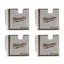 Milwaukee 48-36-1106 - 2" ALLOY NPT Portable Pipe Threading Dies