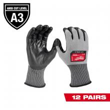 Milwaukee 48-73-8730B - 12 Pair Cut Level 3 High Dexterity Polyurethane Dipped Gloves - S