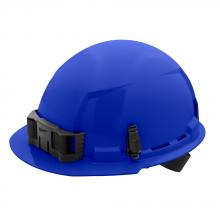 Milwaukee 48-73-1104 - Blue Front Brim Hard Hat w/4pt Ratcheting Suspension - Type 1, Class E